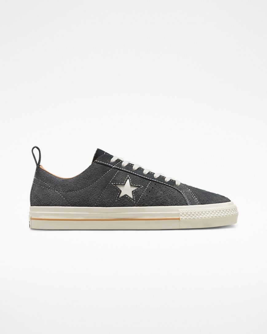 Zapatillas Skate Converse One Star Pro Vintage Suede Mujer Gris Marrones | PE 072W4L